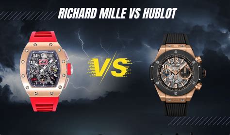 richard mille vs hublot